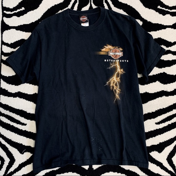 Harley-Davidson Unisex Graphic Tee Size Large - Picture 1 of 7